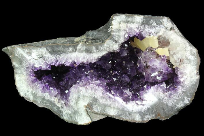 Beautiful Purple Amethyst Geode - Uruguay #87445